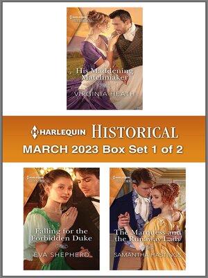 cover image of Harlequin Historical March 2023--Box Set 1 of 2